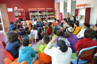 نشاط حول التعاون ومساعدة ذوي الاحتياجات الخاصة